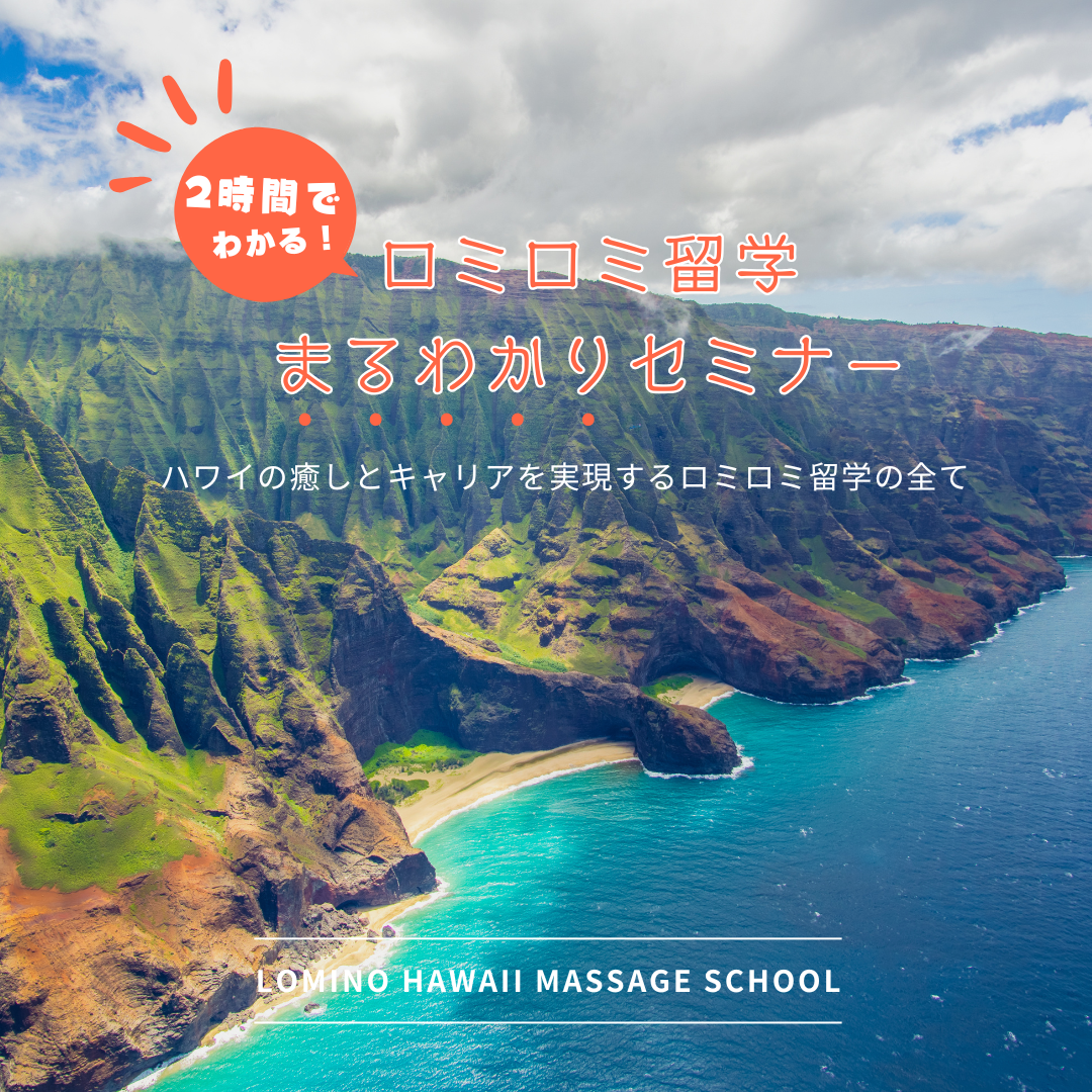 2時間でロミロミ留学がまるごとわかる無料セミナー